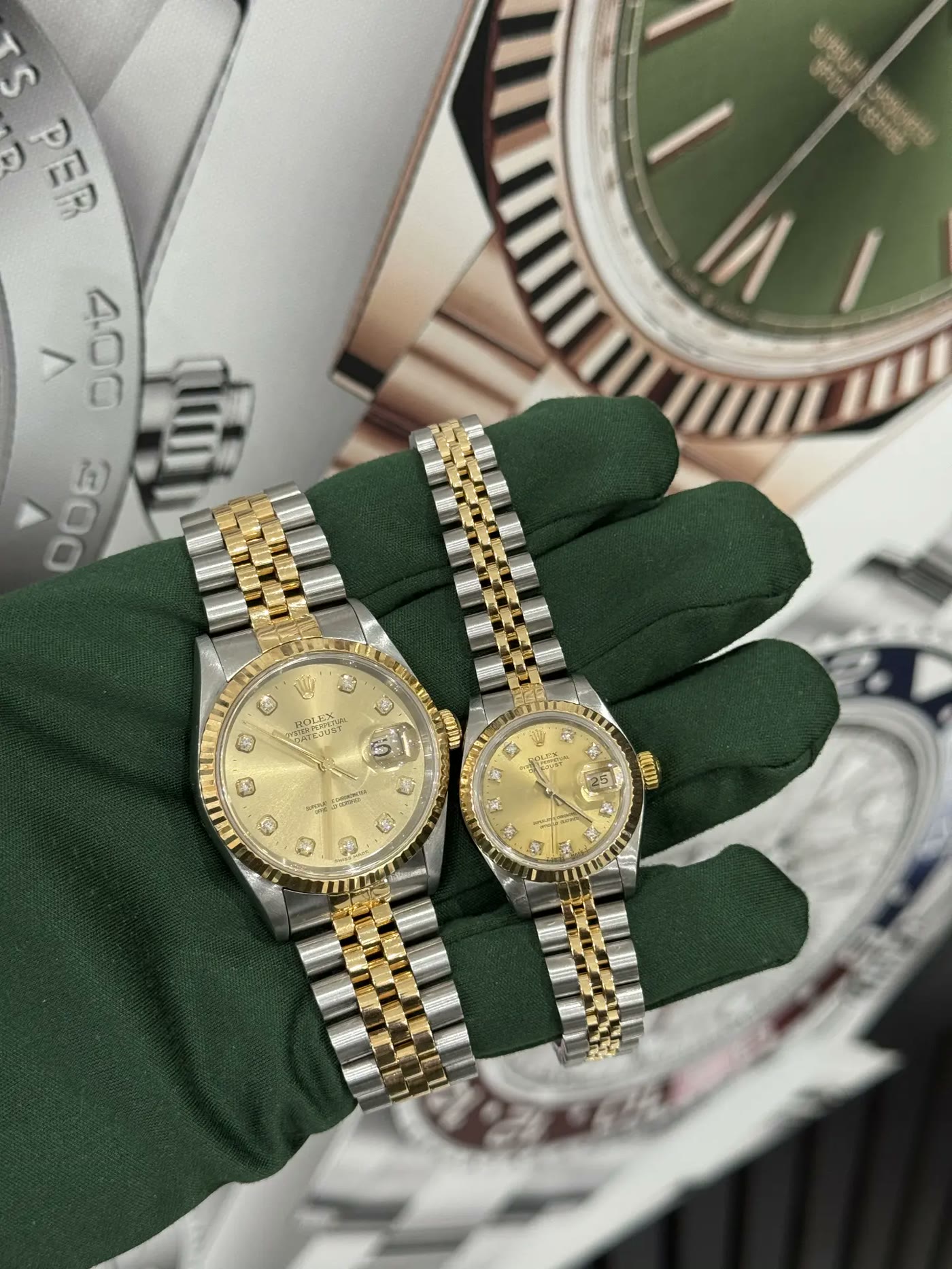 Rolex Datejust His & Hers Pair