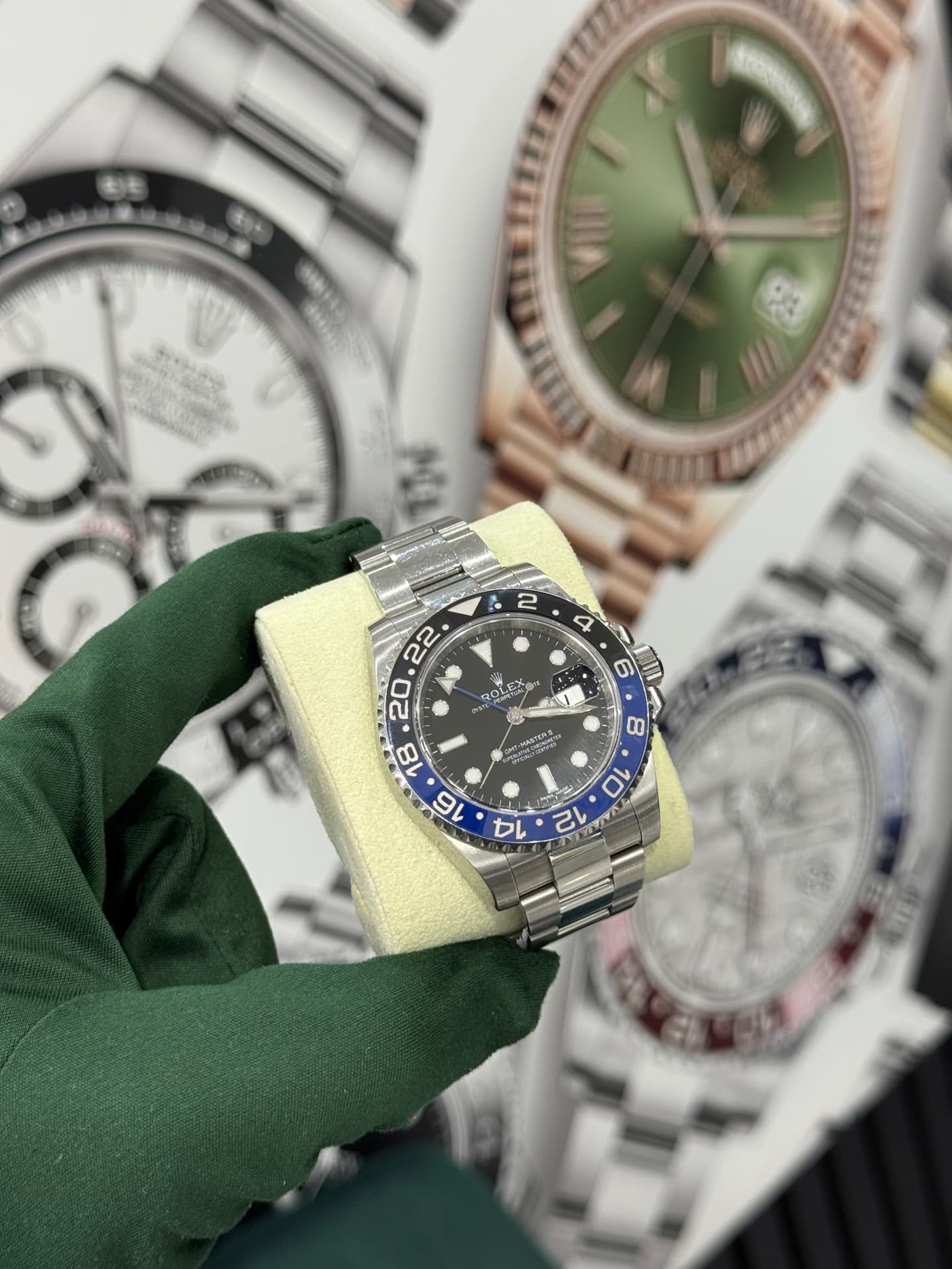 Rolex GMT-Master II Ref. 116710BLNR